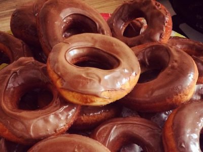 Бездрожжевые пончики