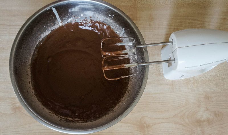 шоколадное тесто для бисквита