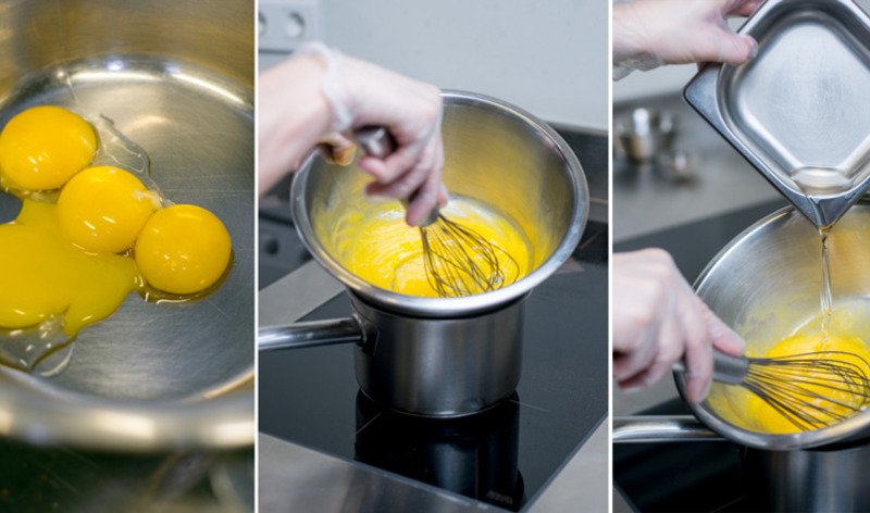 взбитые яйца