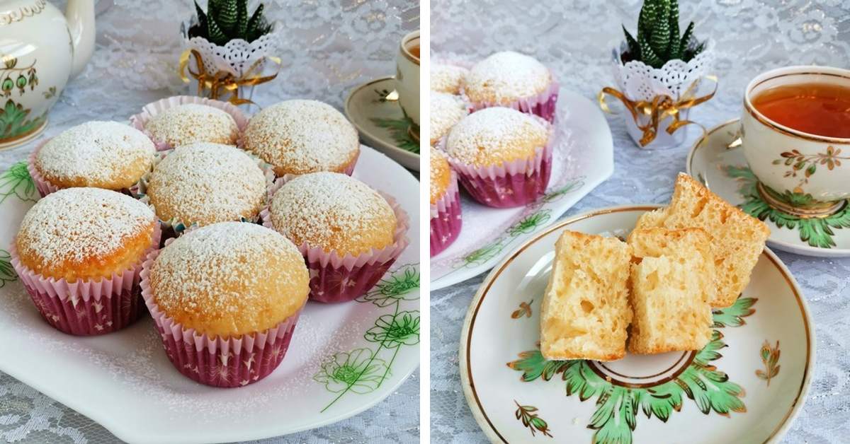 кексы с яблочным соком