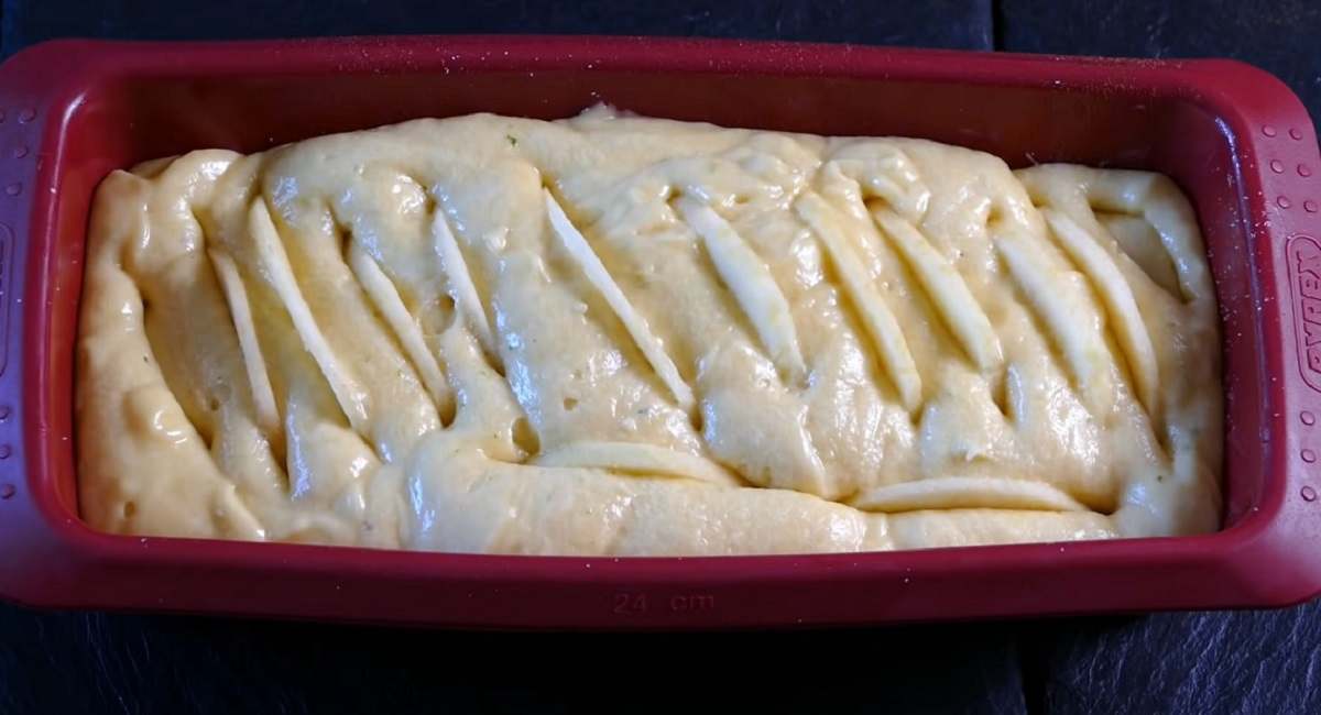 кекс перед запеканием