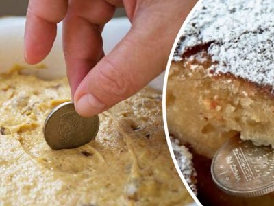 Греческий бисквитный пирог «Василопита»: с сюрпризом внутри