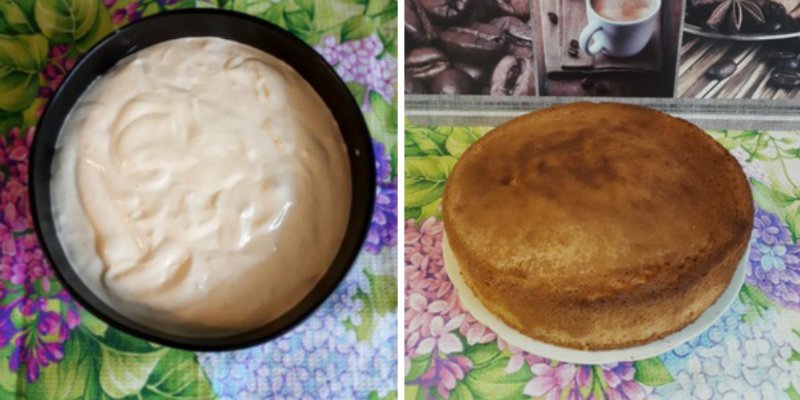 бисквитный торт