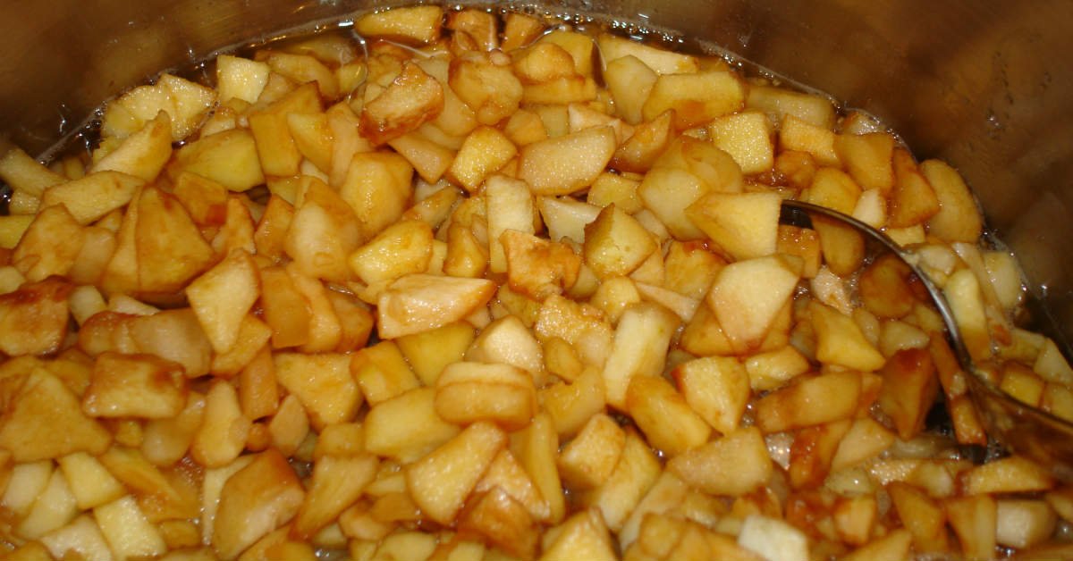 бисквитный яблочный пирог с кокосом