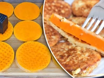 Биточки из тыквы на скорую руку