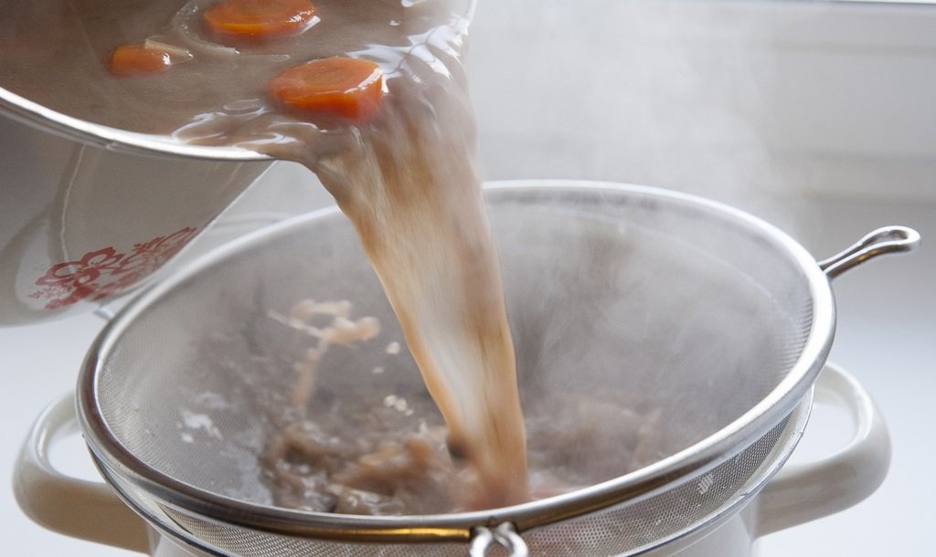 рагу с телятиной под белым соусом