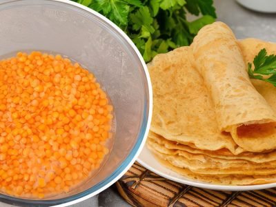 Блинчики из чечевицы: отличный рецепт