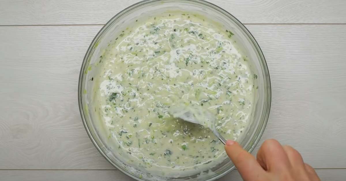 кабачковое тесто