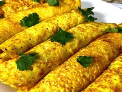 Блинчики из картофельного пюре