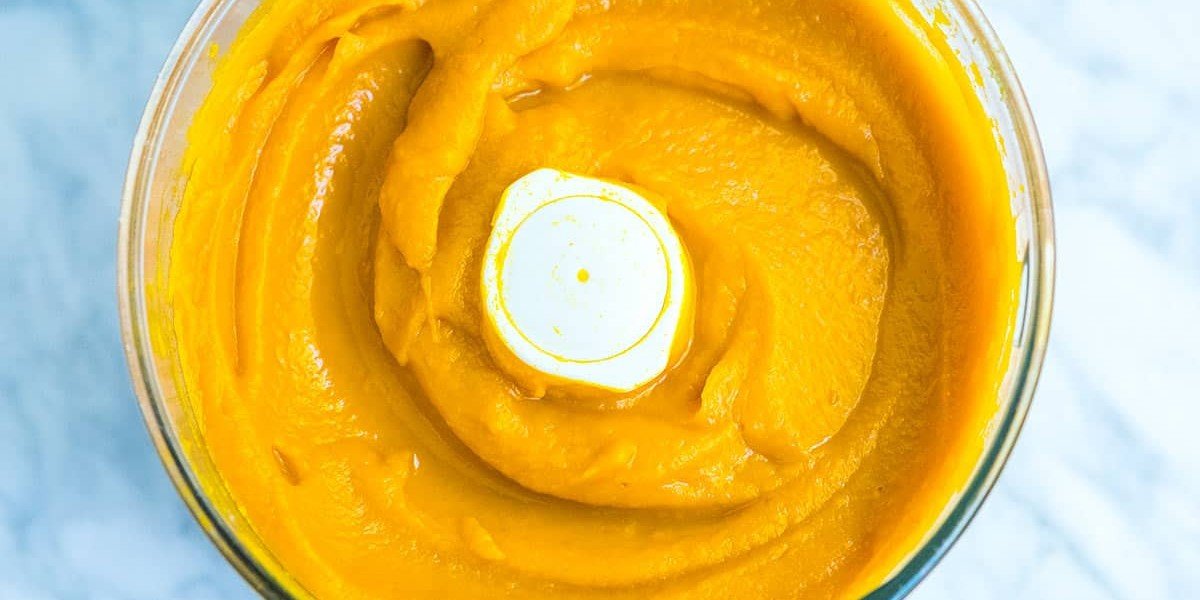 тыква в блендере