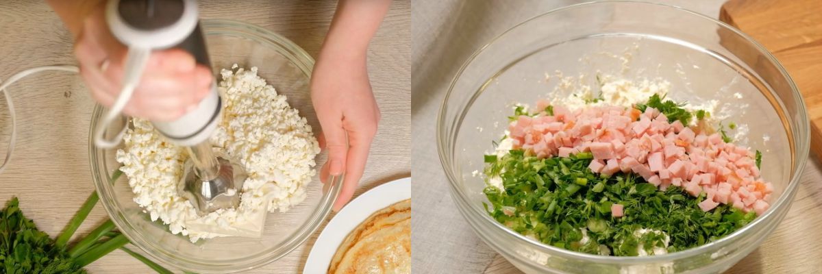 блины с начинкой