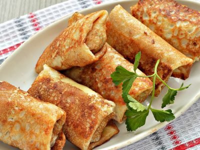 Блинчики с курицей «‎Мишлен»‎