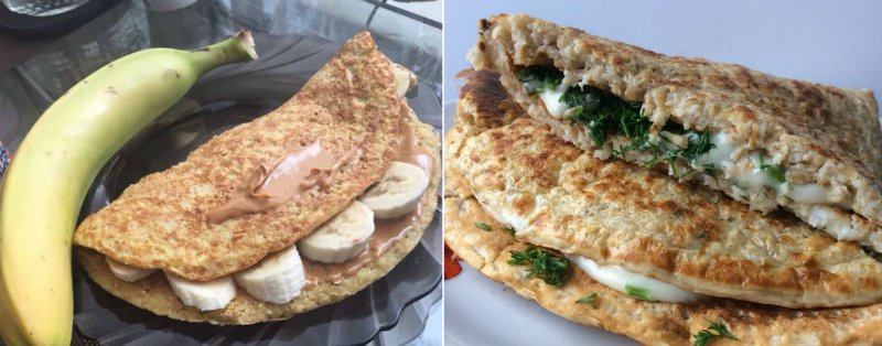 блины без муки