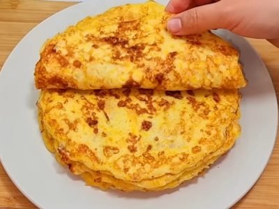 Тонкие блины из тыквы на кефире