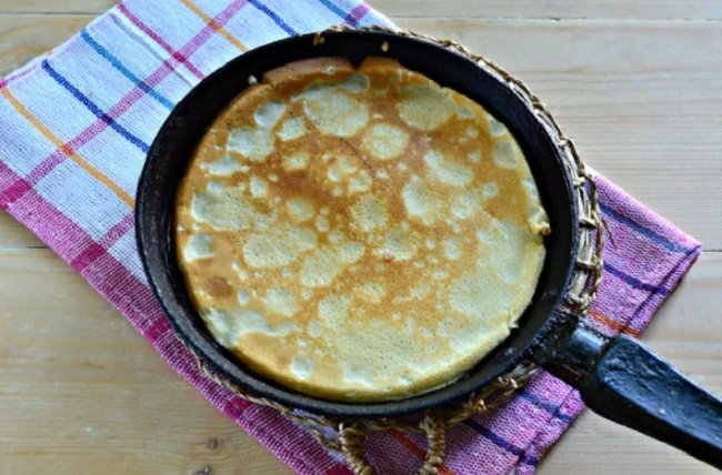 Блины на сметане