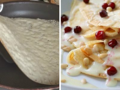 Блины на сметане