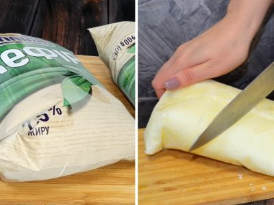 Блины на сыворотке с творожной начинкой