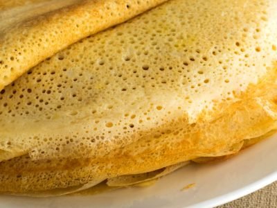 Тонкие блины на закваске