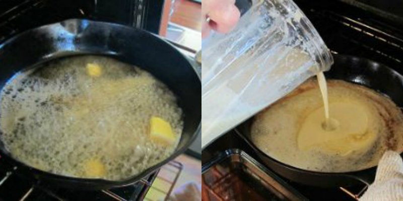 блин в духовке