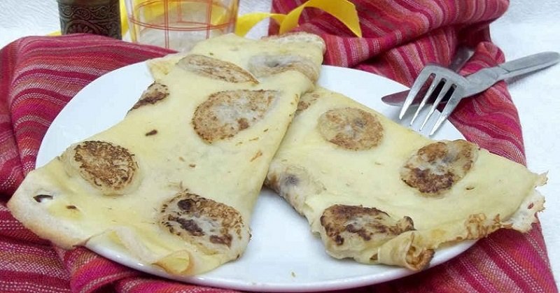 рецепт банановых блинов