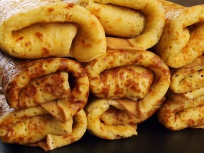 Блины с цедрой