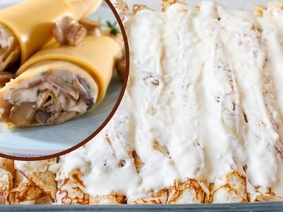 Блины с курицей и грибами: винницкий рецепт