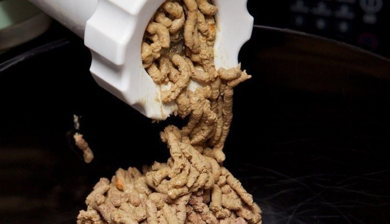 куриная печень перемолотая через мясорубку