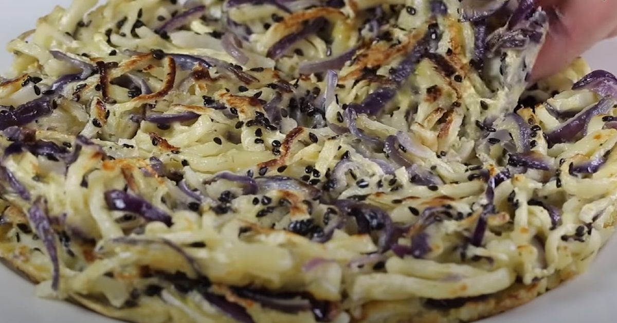 блин с редькой