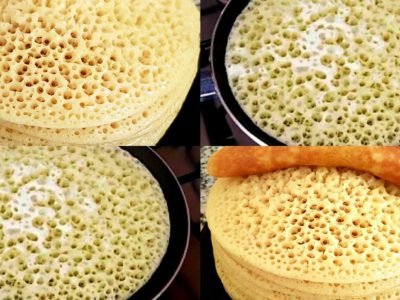 Блины с манкой