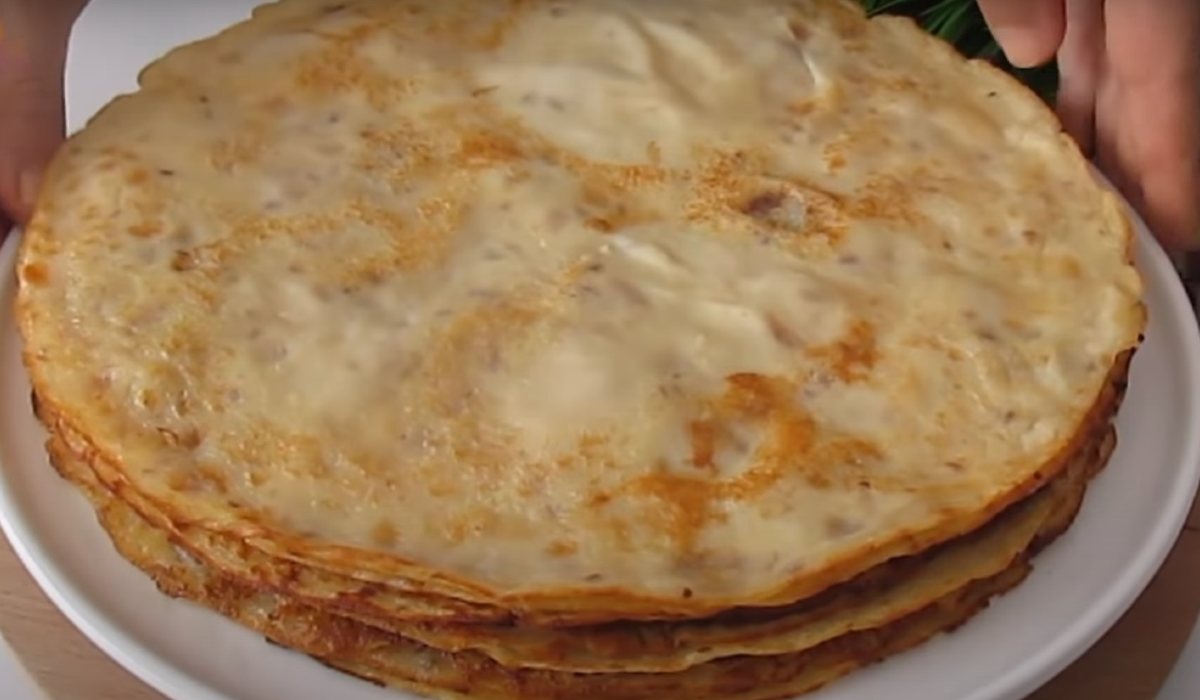 яблочные блины