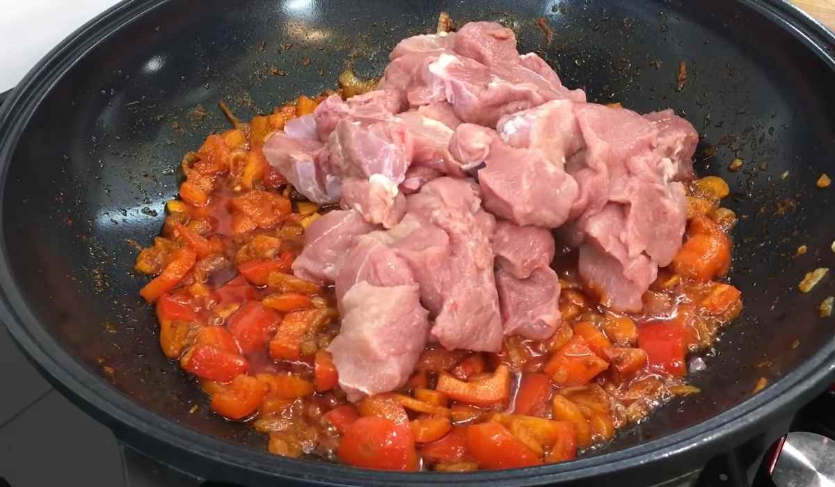 добавление мяса