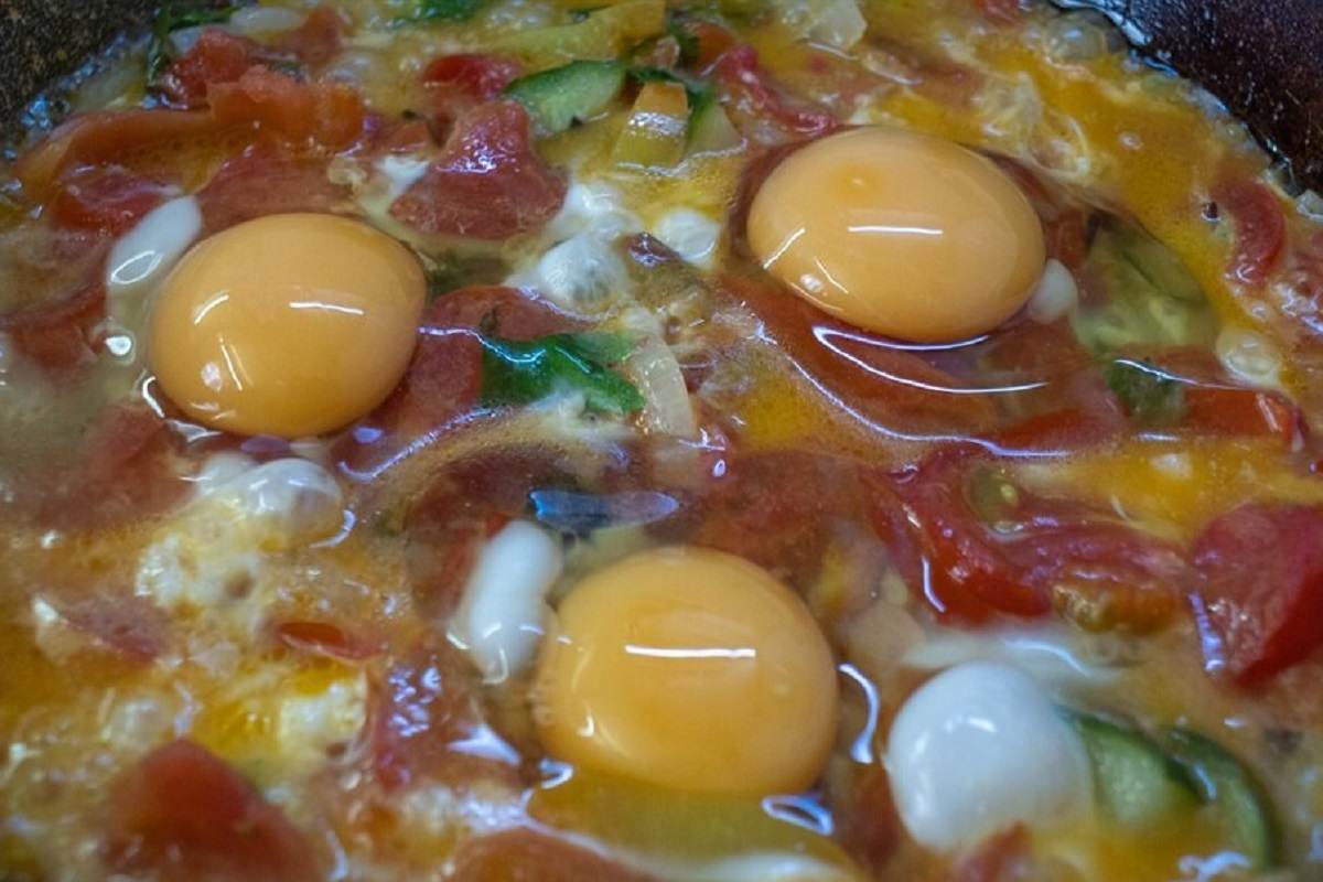 добавление яиц