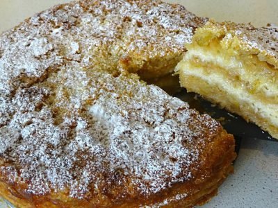 Болгарский яблочный пирог