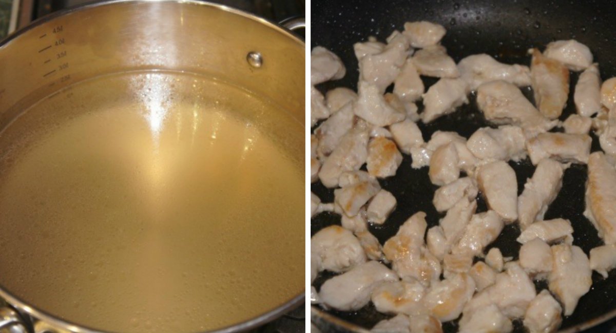 куриный бульон