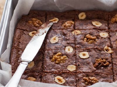 Брауни с орехами