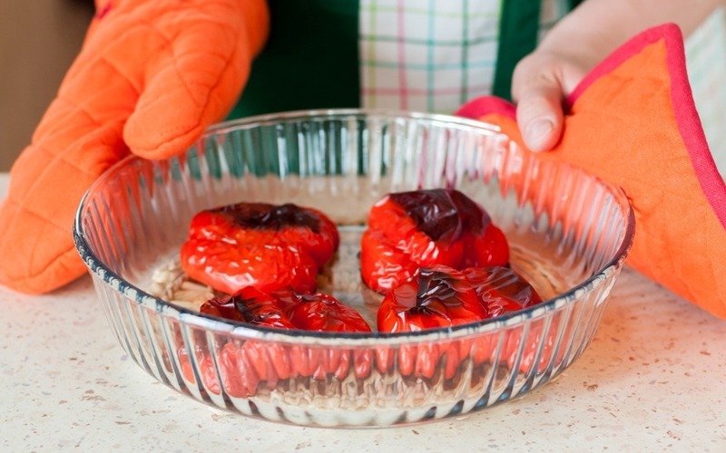 перец в духовке