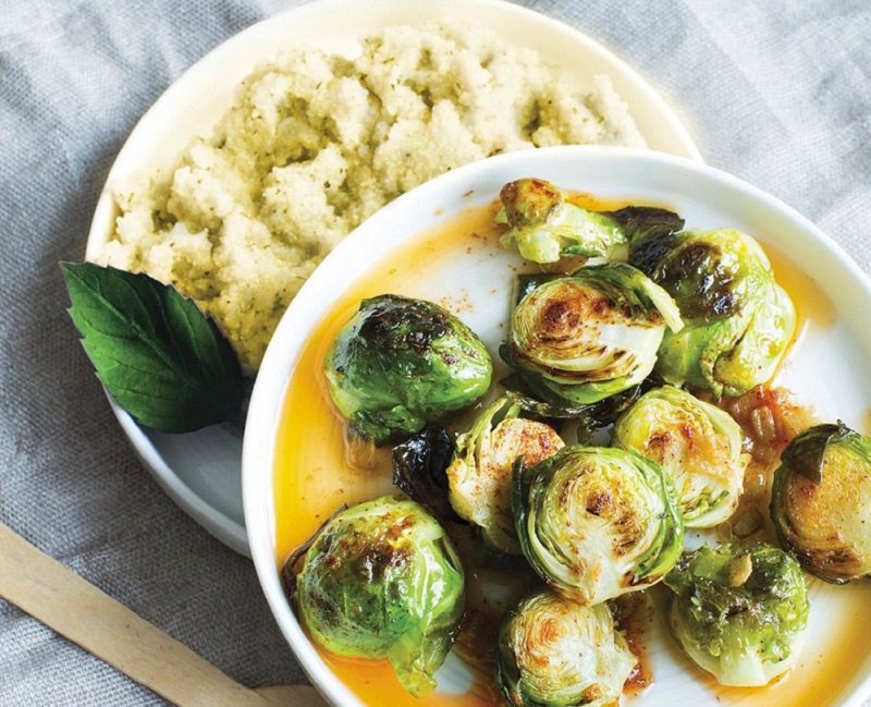 подача брюссельской капусты