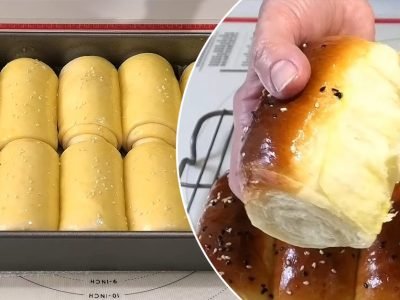 Воздушные булочки из холодного дрожжевого теста