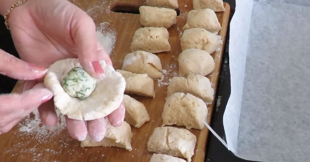 булочки с моцареллой