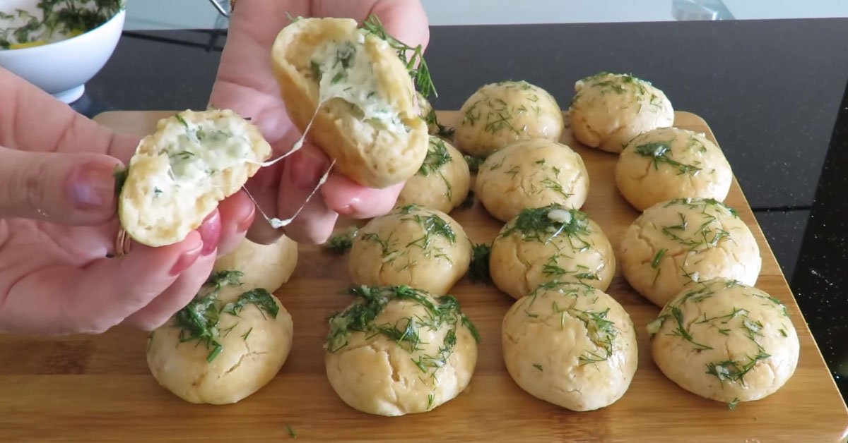 булочки с сыром