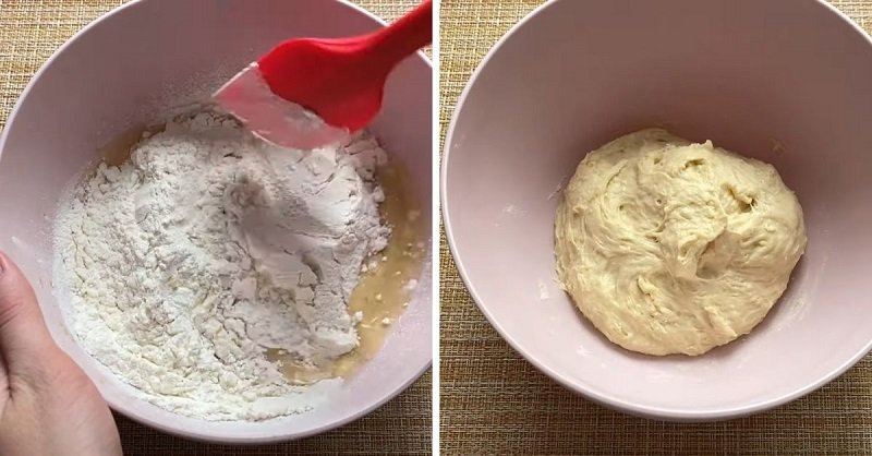 тесто на булочки