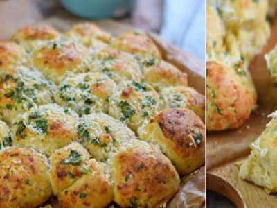 Булочки с чесноком и сыром