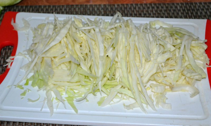 нашинкованная капуста