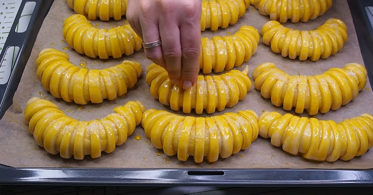 булочки рогалики