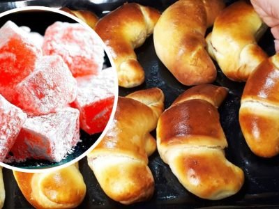 Нежные булочки с лукумом в домашних условиях