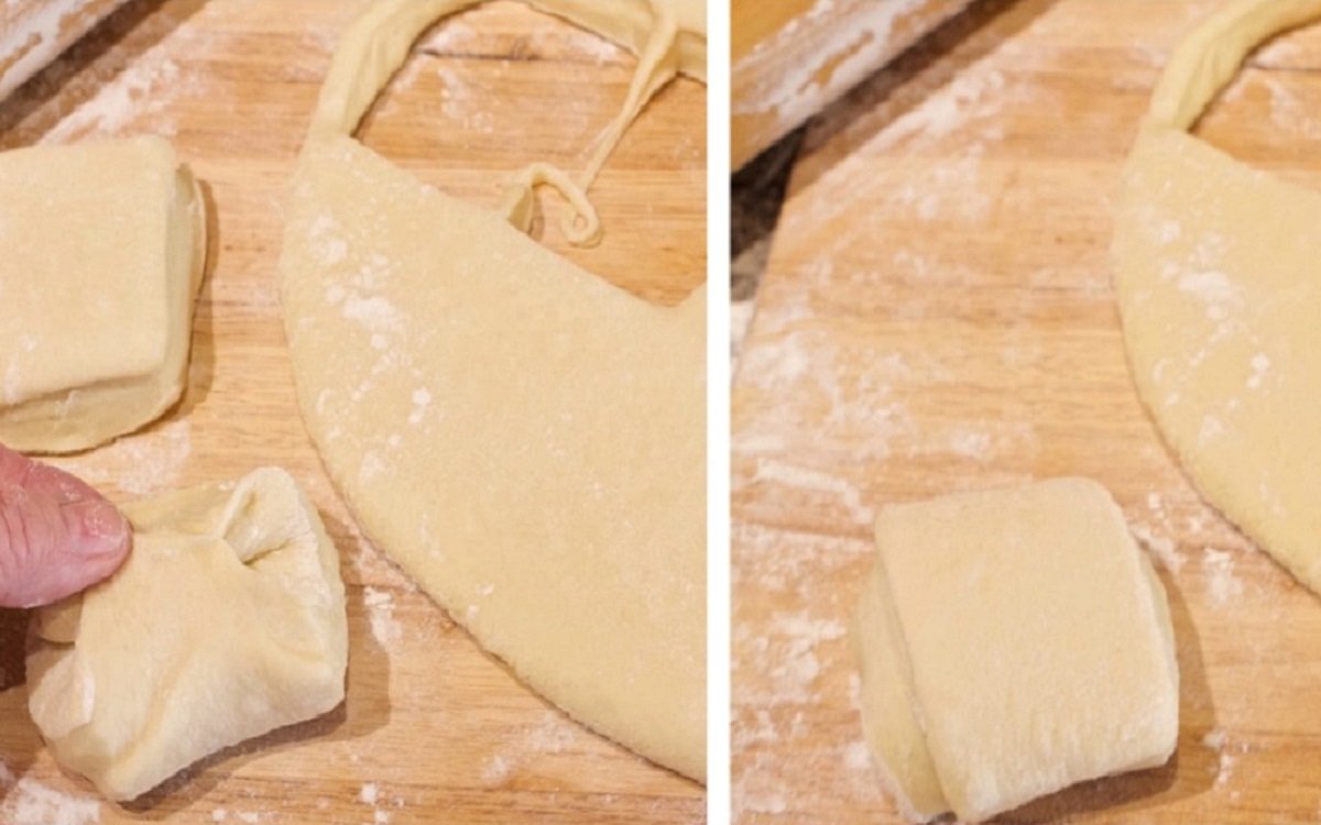 формирование булочек