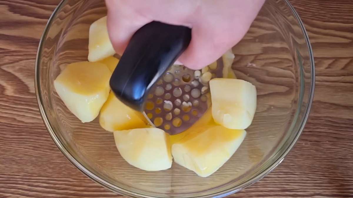 картофель с маслом