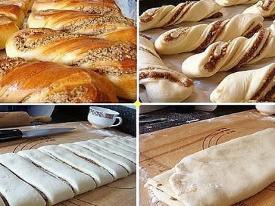 Булочки с орехами