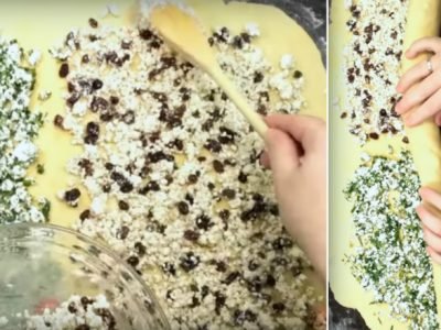 Булочки с творогом без дрожжей