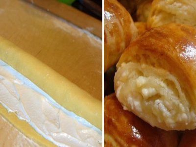 Булочки с творогом